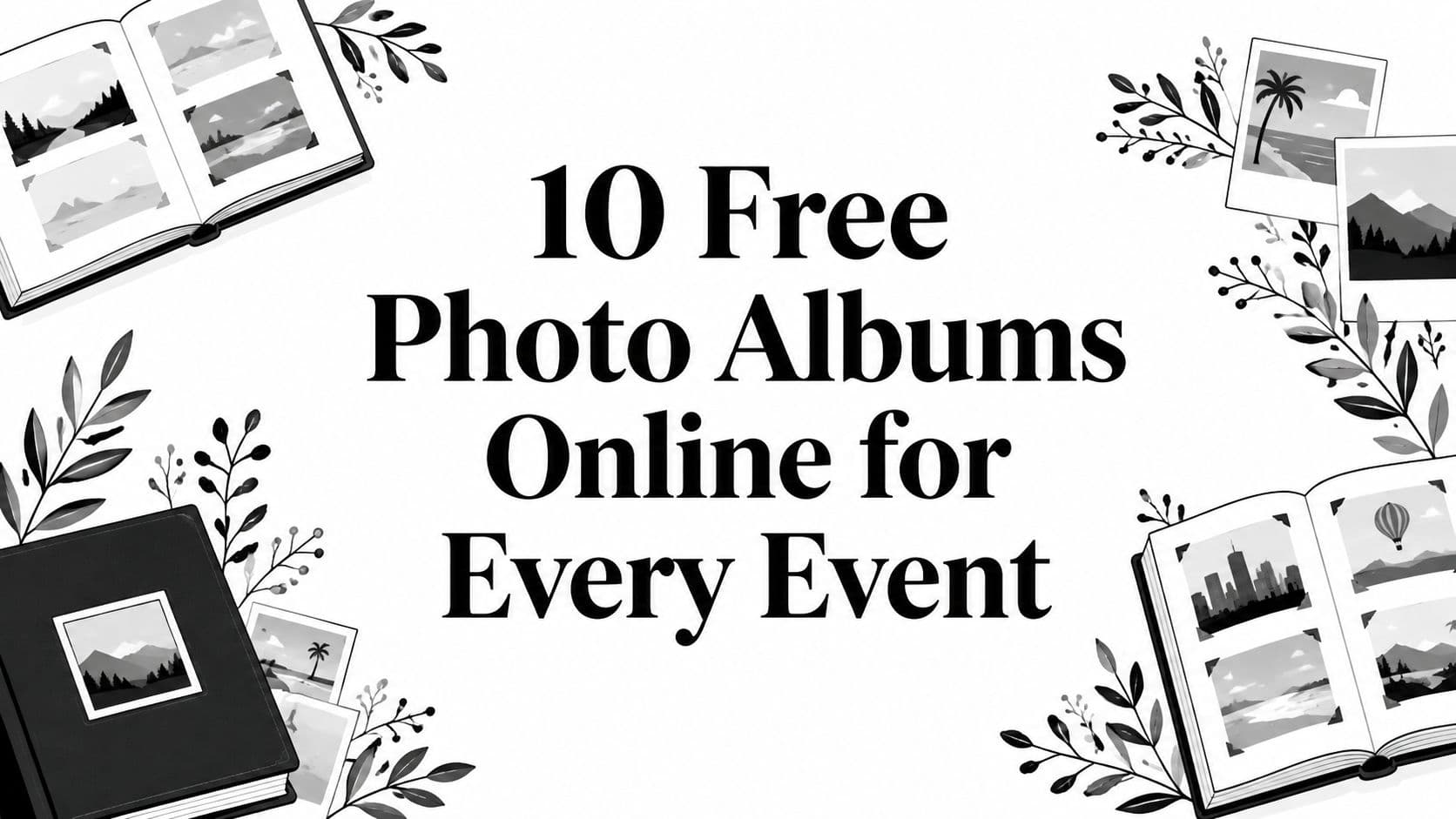 10 Free Photo Albums Online for Every Event