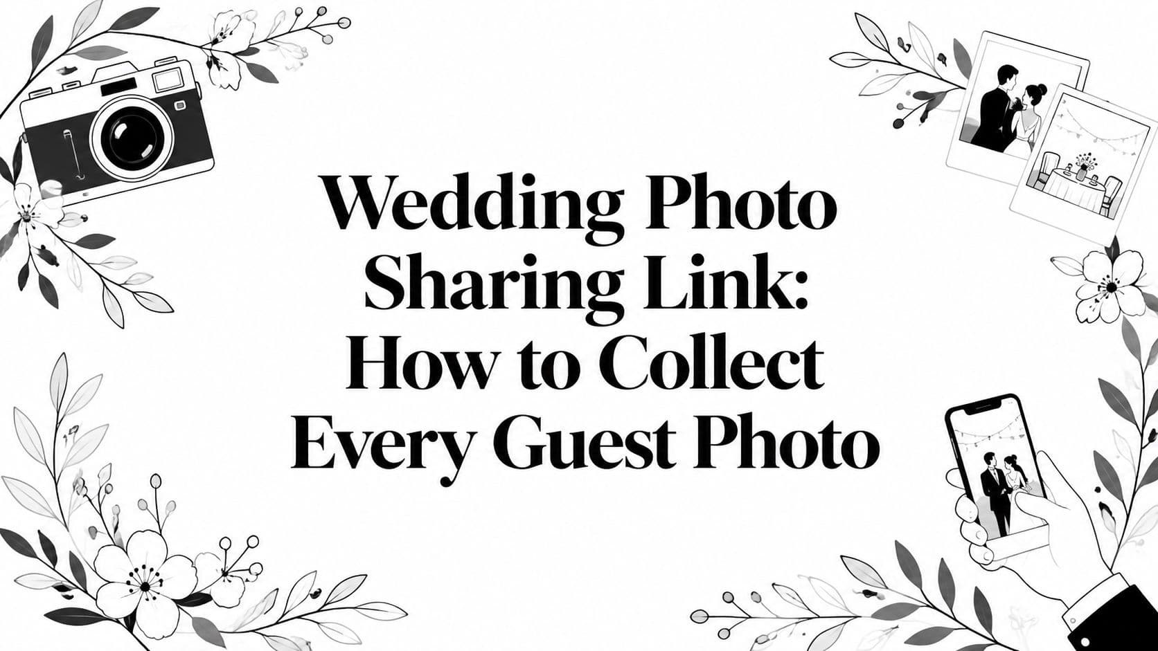 Wedding Photo Sharing Link: How to Collect Every Guest Photo