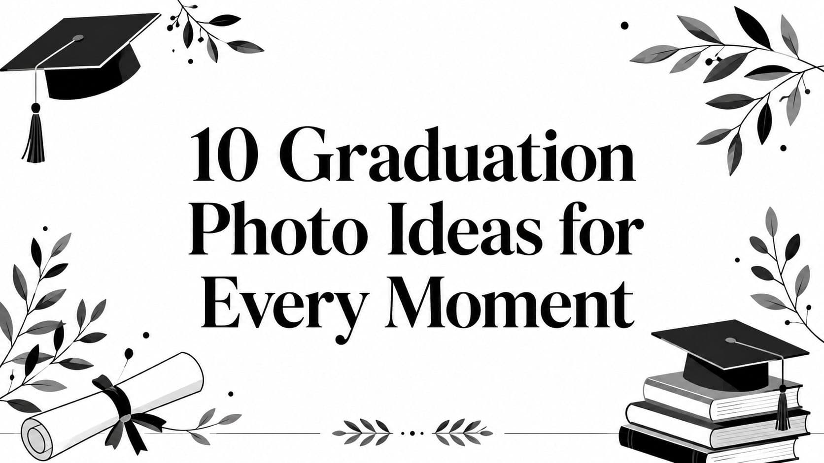 10 Graduation Photo Ideas for Every Moment