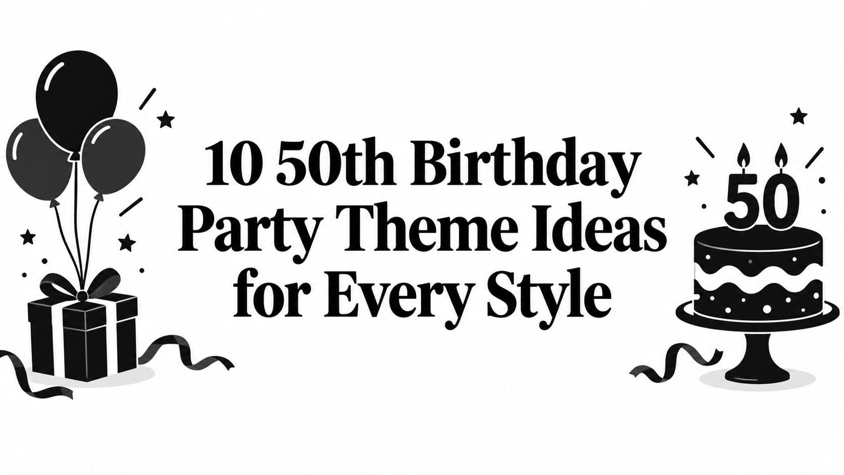 10 50th Birthday Party Theme Ideas for Every Style