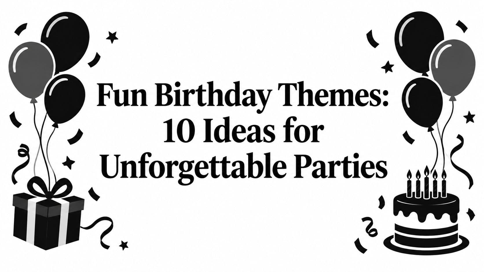 Fun Birthday Themes: 10 Ideas for Unforgettable Parties
